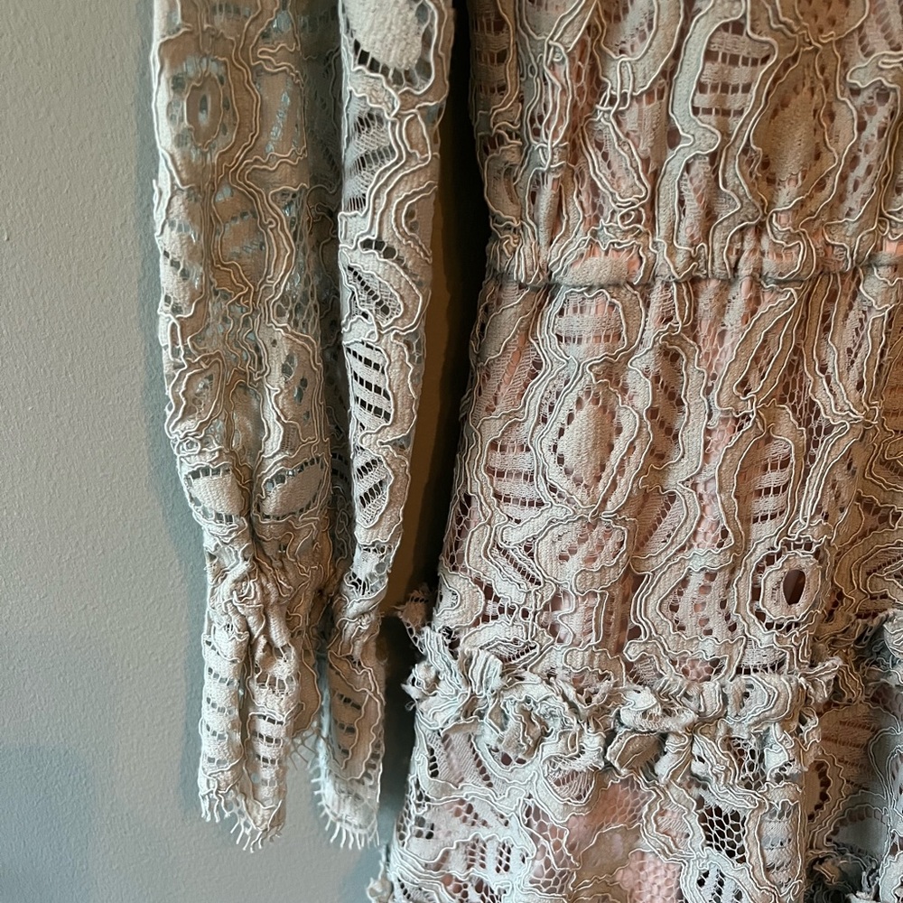 ALEXIS Catalina Dress Blue Lace
Tiered Ruffle - Picture 6 of 8